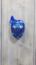 STL Zelda Schild Ocarina - C - 6 gaten - Keramiek