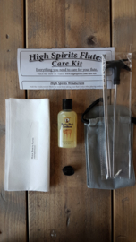 Flute Care Kit - Flute Oil + Other Accessories for Wooden & Bamboo Flutes