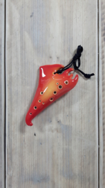 STL Element Fire Ocarina - Alto G - 12 holes - Ceramic