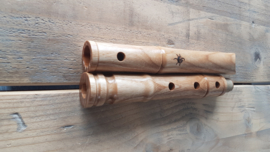 Shakuhachi (Ashwood) - HarmonyFlute - 1.3 Shaku (Key of G) - Traditional Japanese Flute - High Quality