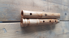 Shakuhachi van Essenhout - HarmonyFlute - 1.3 Shaku (G) - Traditionele Japanse Fluit - Hoge Kwaliteit