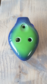 STL Pendant Double Ocarina - Multi Chamber - Tenor C - Ceramic