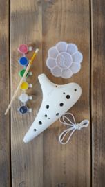 STL DIY Ocarina - Tenor C - 12 holes - Ceramic