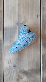 STL Glow in the Dark Ocarina - Tenor C - 12 gaten - Keramiek