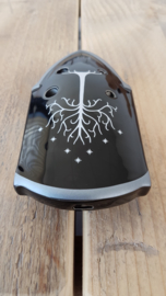 STL Lord of the Rings 'Schild' Ocarina - Tenor C - 6 gaten - Keramiek