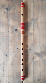 Indiase Bansuri Fluit (Medium C) - Bamboe - Prince Flutes -  Studenten Model van Hoge Kwaliteit