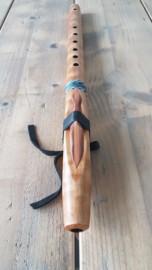 Stellar Premiere Native American Flute in G - Curly Maple