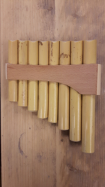Schwarz bamboe panfluit - 8 pijpjes - C tot C