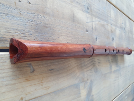 Shakuhachi van Palissanderhout - HarmonyFlute - 1.8 Shaku (D) - Traditionele Japanse Fluit - Hoge Kwaliteit