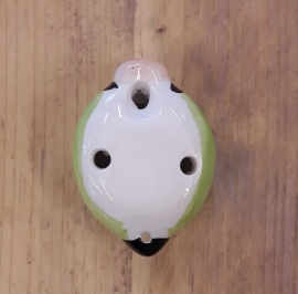Lieveheersbeestje Ocarina - 6 gaten - Keramisch