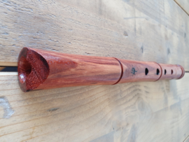 Shakuhachi van Palissanderhout - HarmonyFlute - 1.1 Shaku (A) - Traditionele Japanse Fluit - Hoge Kwaliteit