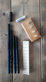 Susato Oriole tunable Tin Whistle Set (D + C+ Eb + Bb)