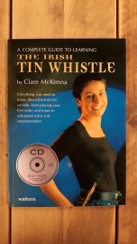 Tin Whistle study / song Book + CD by Clare McKenna