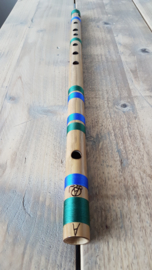 Indiase Bansuri Fluit (Bass A) - Bamboe - Professionele Kwaliteit - Anand Dhotre