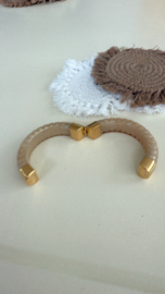 Bangle magneet beige