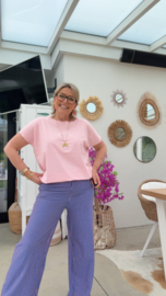 Bernadette blauw/roze