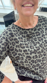 Anja leopard groen