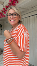Set bruin/oranje