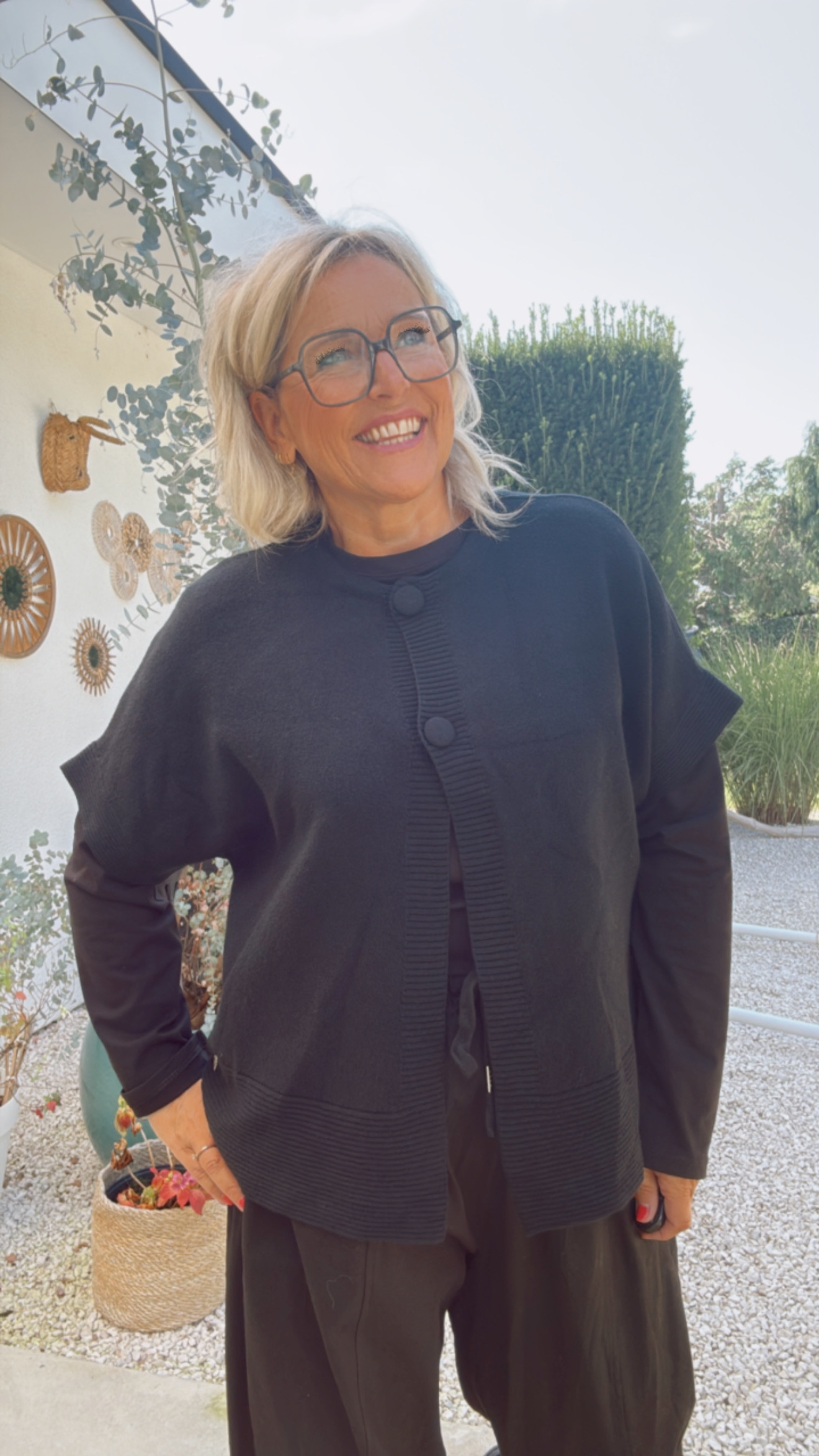 Tine zwart