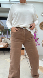 Jeans Karostar bruin