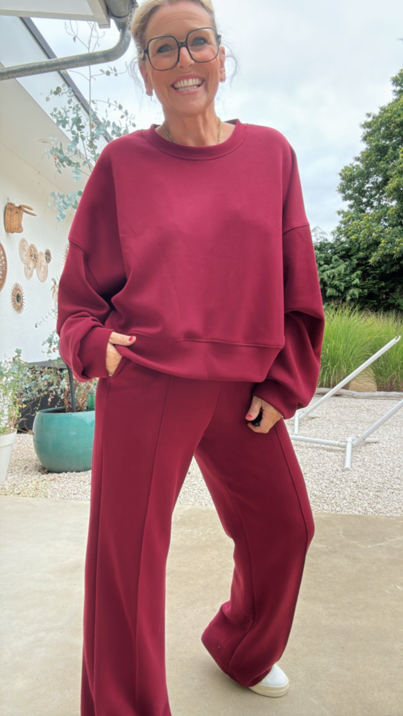 Trui sofie bordeaux