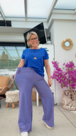 Bernadette blauw/roze