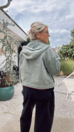Irma vintage groen jeansjas