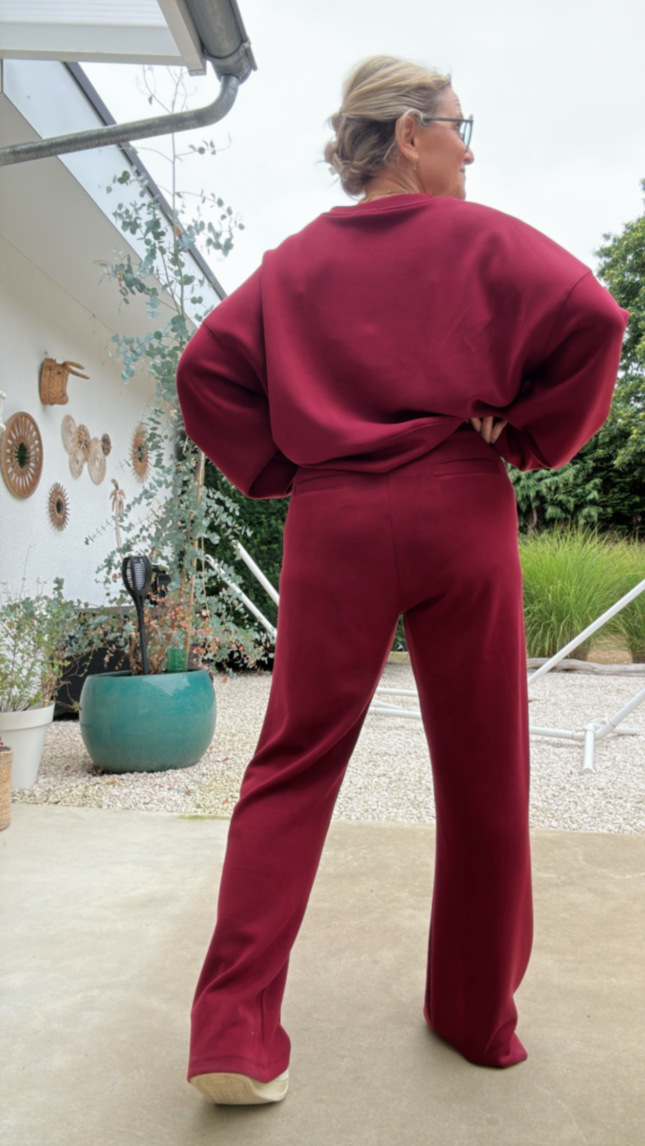 Broek Vera bordeaux