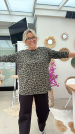 Anja leopard groen