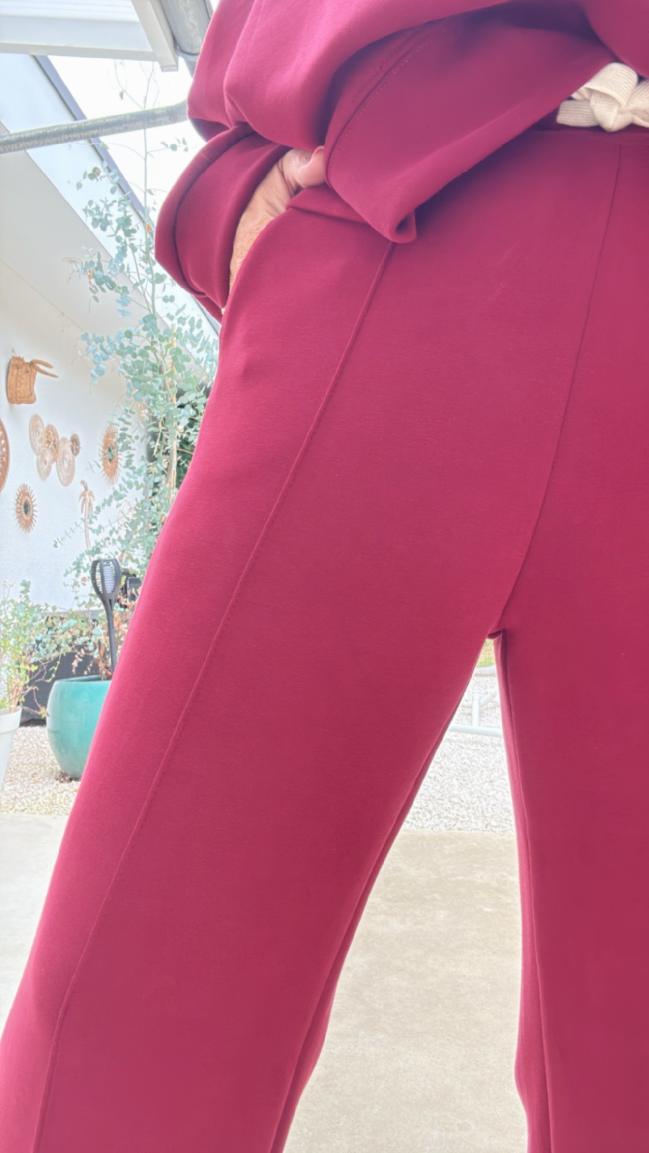Broek Vera bordeaux