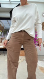 Jeans Karostar bruin
