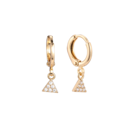 Dancing Nacho Gold-plated Earrings
