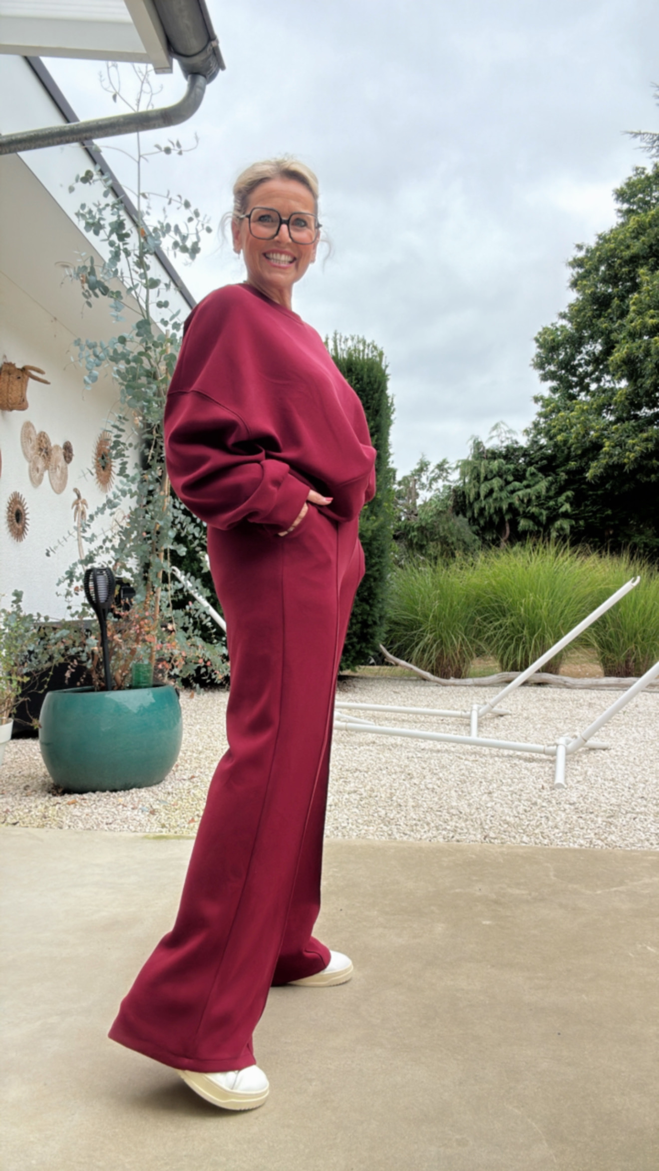 Broek Vera bordeaux