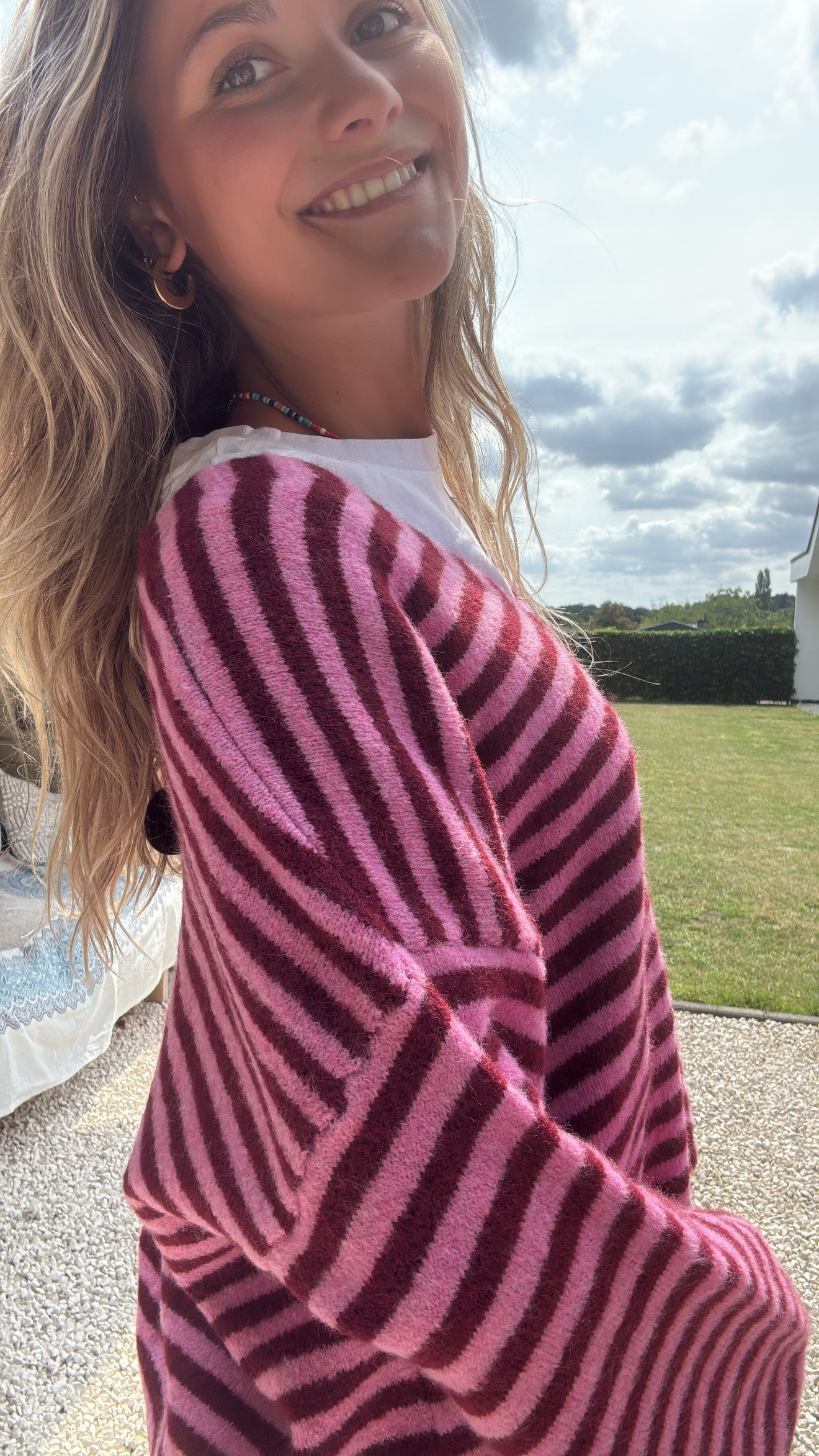 Zoë roze/bordeaux