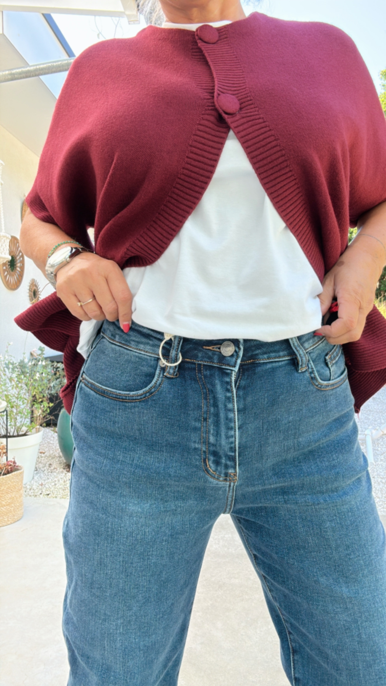 Rosa jeans