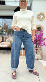 Barrel jeans studs jewelly