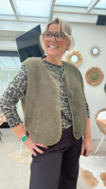 Anja leopard groen