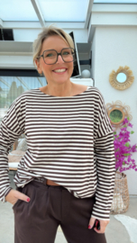 Anja bruin/beige