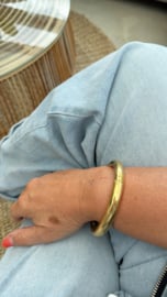 Big gold bangle