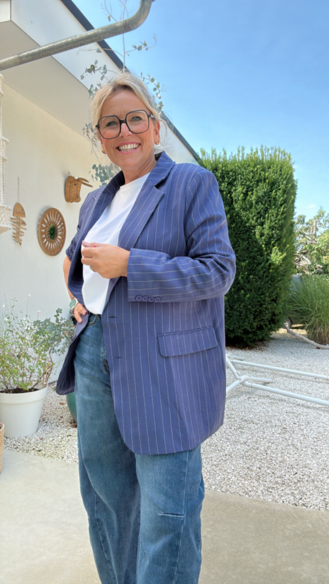 Winde blauw