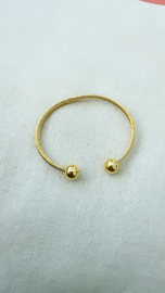 Slavenarmband goud