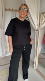 Kaffe basic shirt zwart