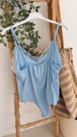 Body top blauw
