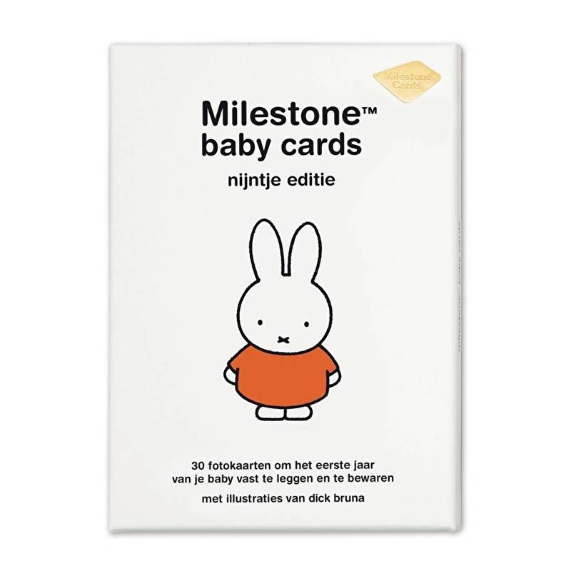 Milestone Nijntje Baby Cards - Nederlandse versie