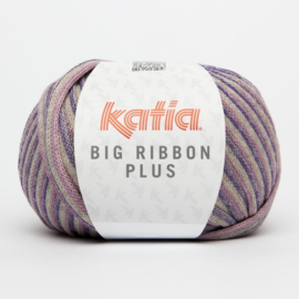 Katia - Big Ribbon PLUS - kleur 106    ROZE/BEIGE/BRUIN ()1aantal: 1