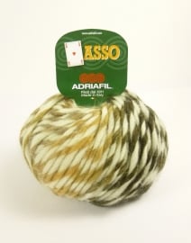 Adriafil - ASSO - kleur 60 WIT BRUIN - Tundra