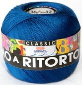 Adriafil - Uno a Ritorto 16 - Kleur 32 Blauw