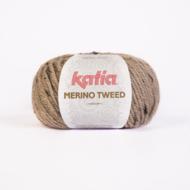 Merino - Tweed - 301 - licht bruin
