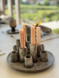 Schaal met kandelaren PMR