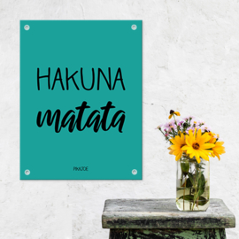 Tuinposter - Hakuna Matata - Klein (40x60cm)